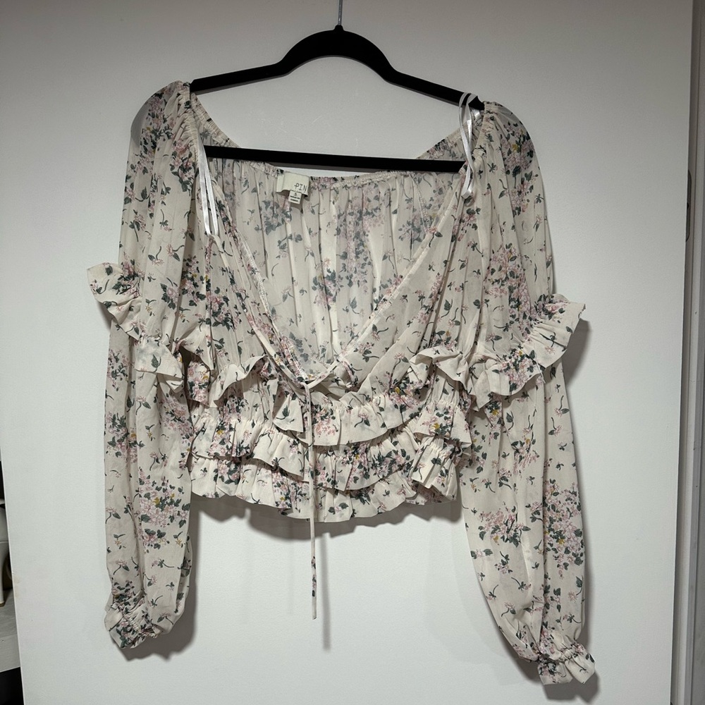 Cropped blouse